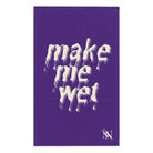 Make Me Wet Purple | Mix & Match Soft Fun-Flirty Lovers’ Towels