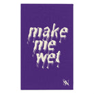 Make Me Wet Purple | Mix & Match Soft Fun-Flirty Lovers’ Towels