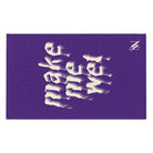 Make Me Wet Purple | Mix & Match Soft Fun-Flirty Lovers’ Towels