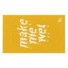 Make Me Wet Yellow | Mix & Match Soft Fun-Flirty Lovers’ Towels