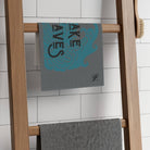 Make Waves Grey | Mix & Match Soft Fun-Flirty Lovers’ Towels