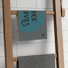 Make Waves Grey | Mix & Match Soft Fun-Flirty Lovers’ Towels