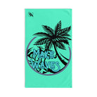 Make Waves Palm Tree Neon Mint | Mix & Match Original Fun-Flirty Lovers’ Towels