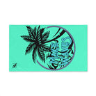 Make Waves Palm Tree Neon Mint | Mix & Match Original Fun-Flirty Lovers’ Towels