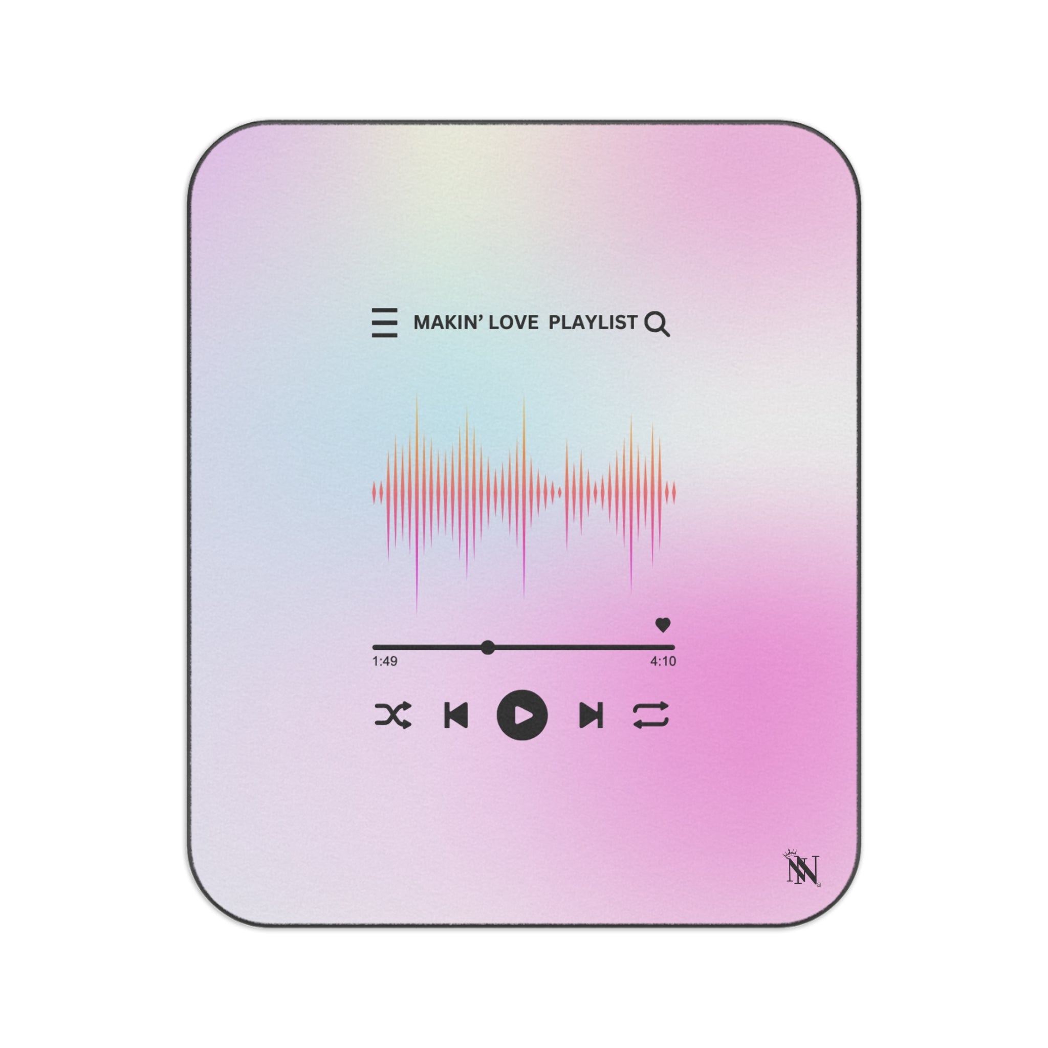 Makin’ Love Playlist | Mix Match Fun-Flirty Lovers’ Water-Resistant Blankets