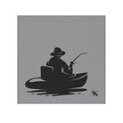 Man in the Boat Grey | Mix & Match Lils’ Fun-Flirty Lovers’ Towels