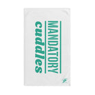 Mandatory Cuddles | Mix & Match Original Fun-Flirty Lovers’ Towels
