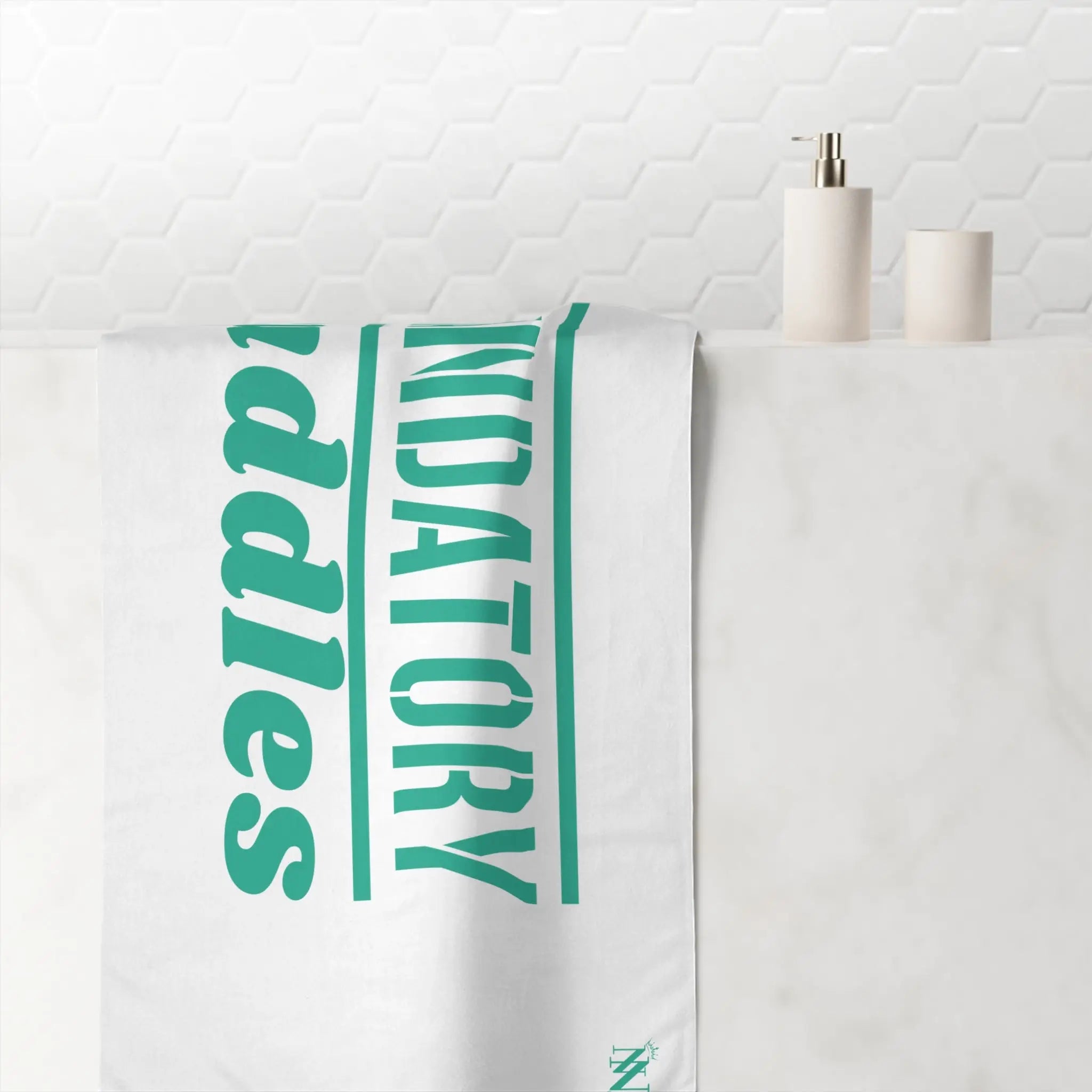 Mandatory Cuddles | Mix & Match XL Fun-Flirty Lovers’ Towels
