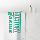 Mandatory Orgasms | Mix & Match XL Fun-Flirty Lovers’ Towels