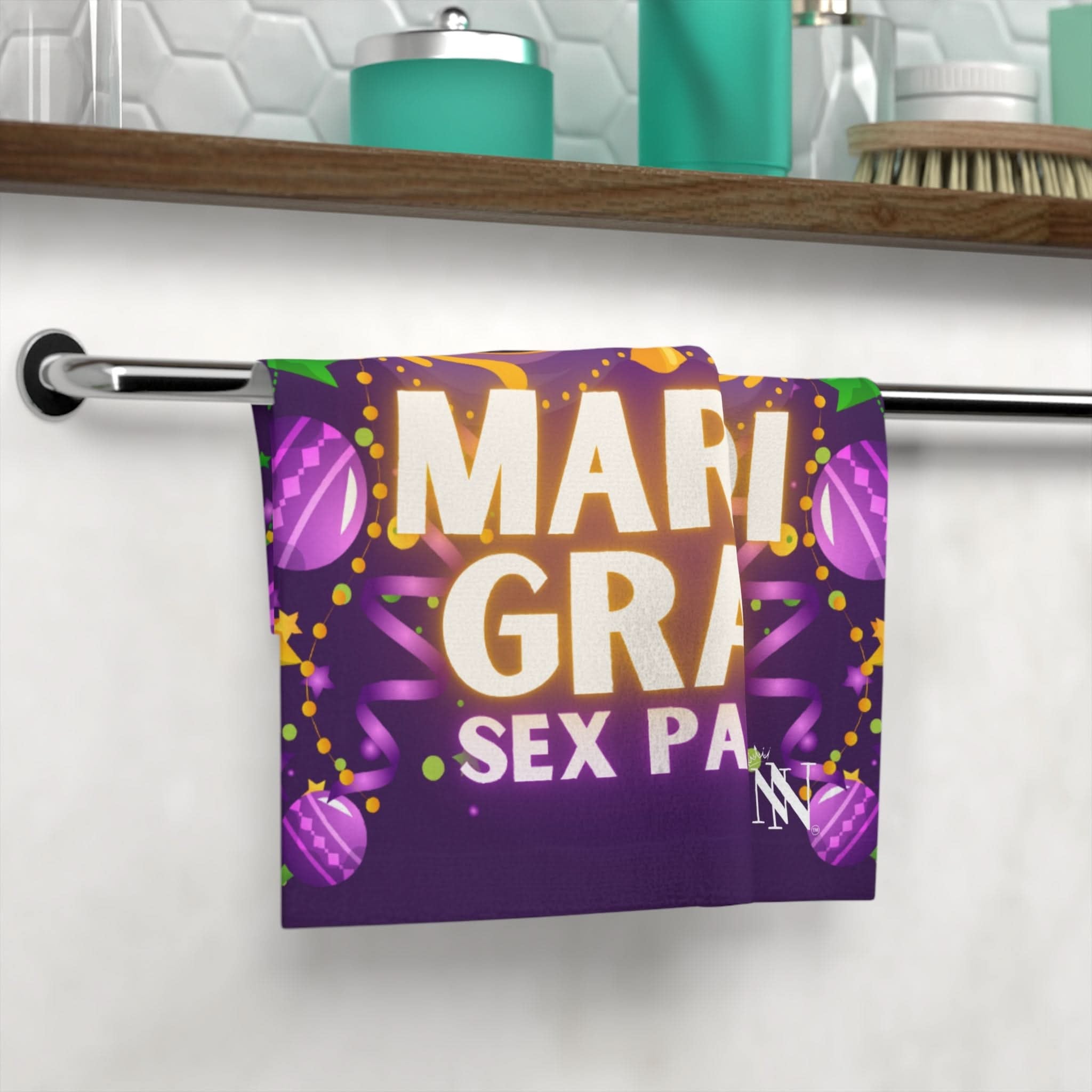 Mardi Gras Party | Mix & Match Lils’ Fun-Flirty Lovers’ Towels