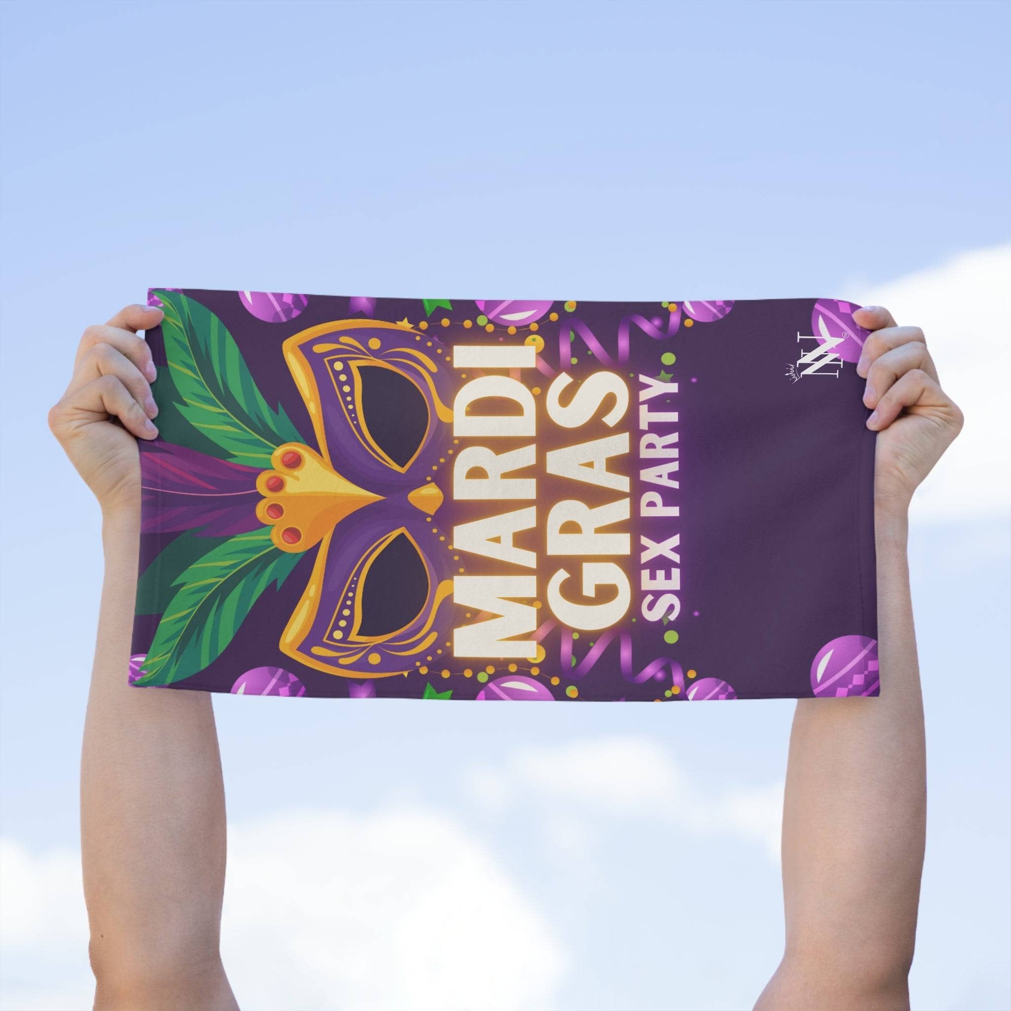 Mardi Gras Sex Party | Mix & Match Soft Fun-Flirty Lovers’ Towels
