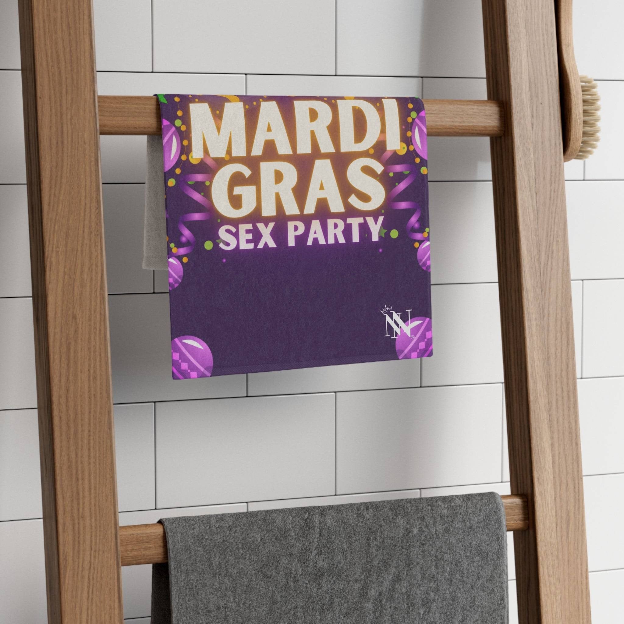 Mardi Gras Sex Party | Mix & Match Soft Fun-Flirty Lovers’ Towels