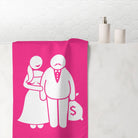 Married A Gold Digger | Mix & Match Naughty XL Fun-Flirty Lovers’ Towels