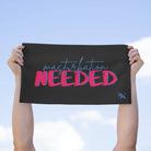 Masturbation Needed Black | Mix & Match Soft Sex Towels | Flirty Lovers’ Gifts