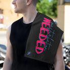 Masturbation Needed Black | Mix & Match Soft Sex Towels | Flirty Lovers’ Gifts