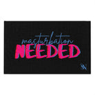 Masturbation Needed Black | Mix & Match Soft Sex Towels | Flirty Lovers’ Gifts