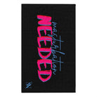 Masturbation Needed Black | Mix & Match Soft Sex Towels | Flirty Lovers’ Gifts