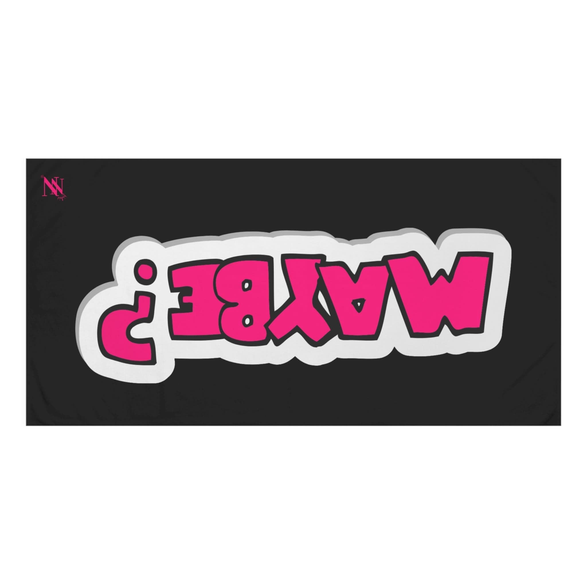 MAYBE? | Mix & Match Naughty XL Fun-Flirty Lovers’ Towels