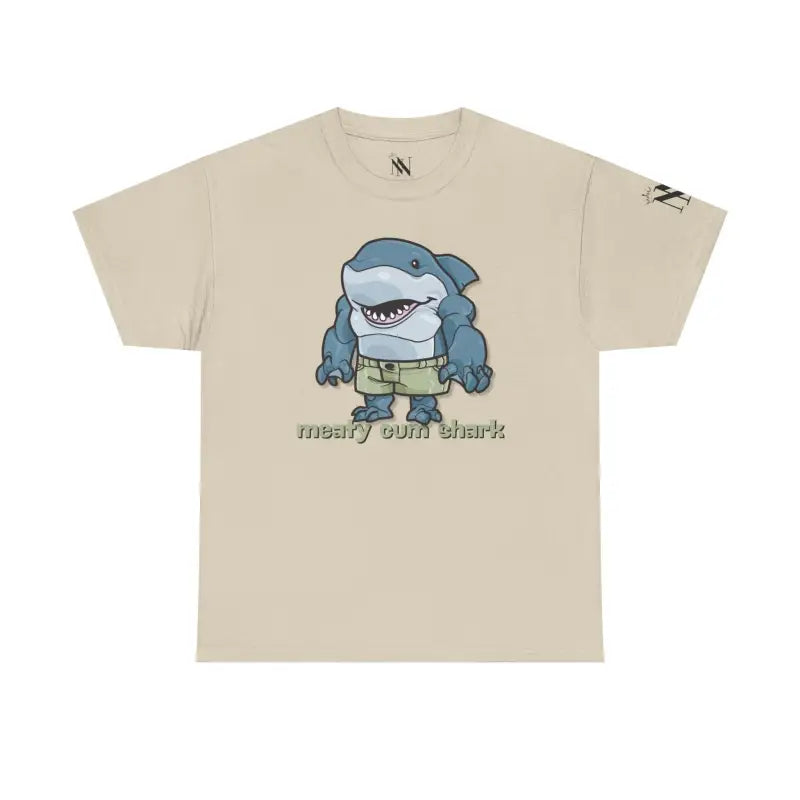 Meaty Cum Shark | Mix & Match 100% Cotton Unisex Fun-Flirty Lovers’ Tees