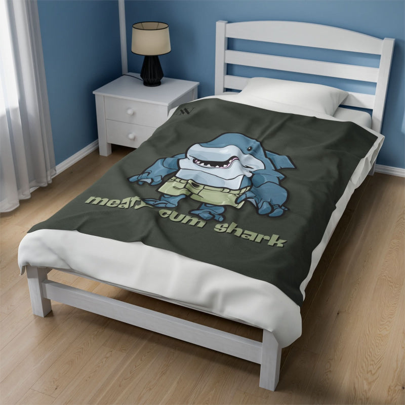 Meaty Cum Shark | Mix & Match Fun-Flirty Lovers’ Blankets
