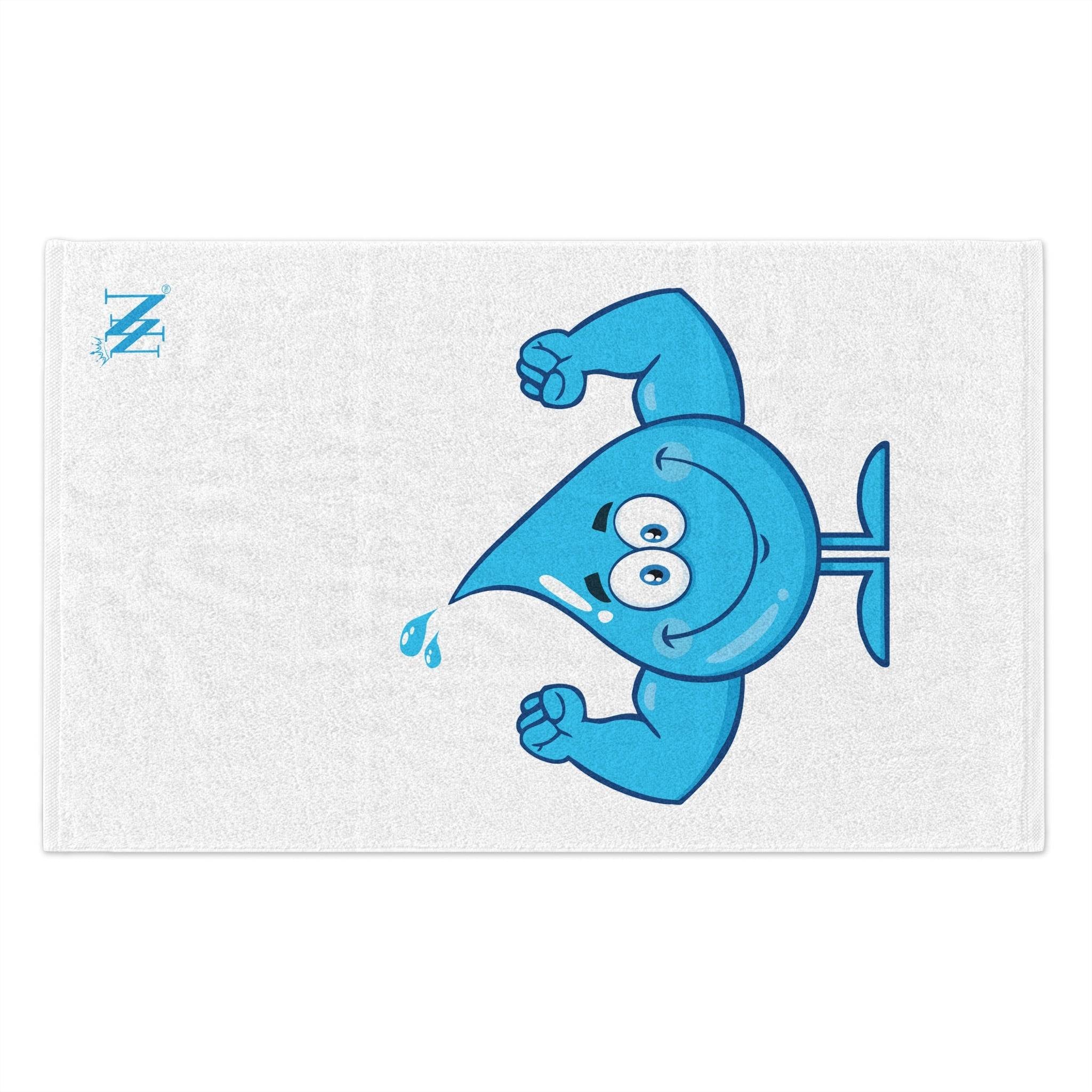 Meaty Rain Drop White Mix & Match Soft Sex Towels | Naughty Lovers’ Gifts