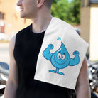 Meaty Rain Drop White Mix & Match Soft Sex Towels | Naughty Lovers’ Gifts