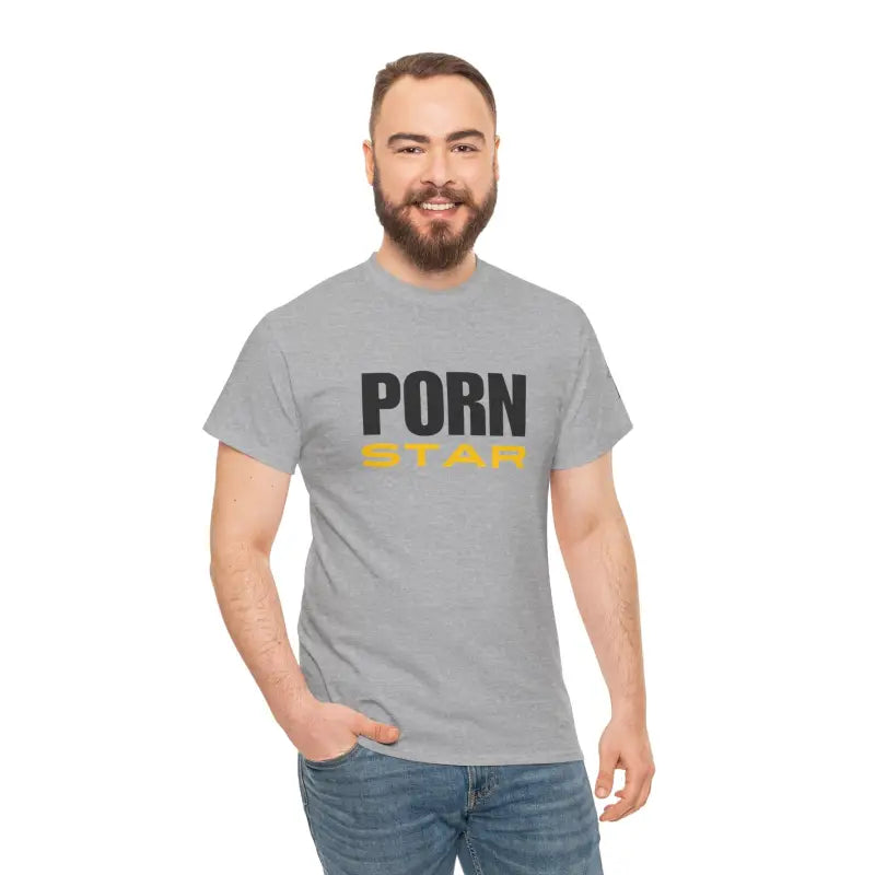 Mega Porn Star | Mix & Match 100% Cotton Unisex Fun-Flirty Lovers’ Tees