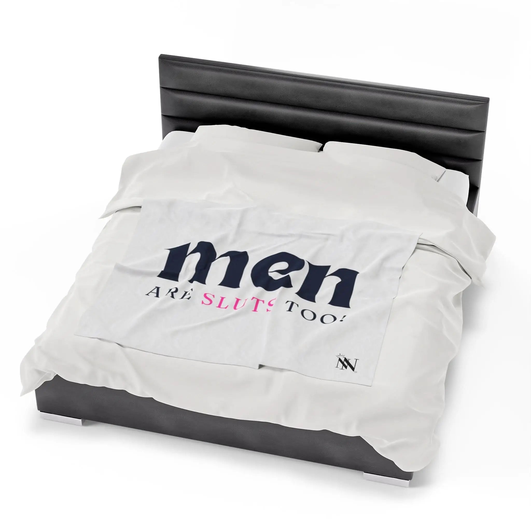 Men Are Sluts Too! | Mix & Match Fun-Flirty Lovers’ Blankets