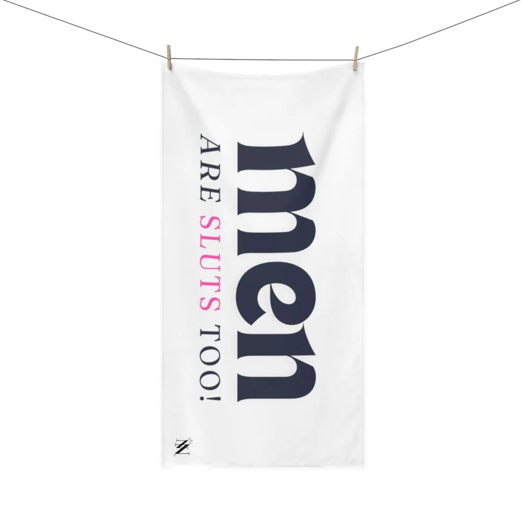 Men Are Sluts Too! | Mix & Match Naughty XL Fun-Flirty Lovers’ Towels