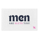 Men Are Sluts Too! | Mix & Match Soft Fun-Flirty Lovers’ Towels