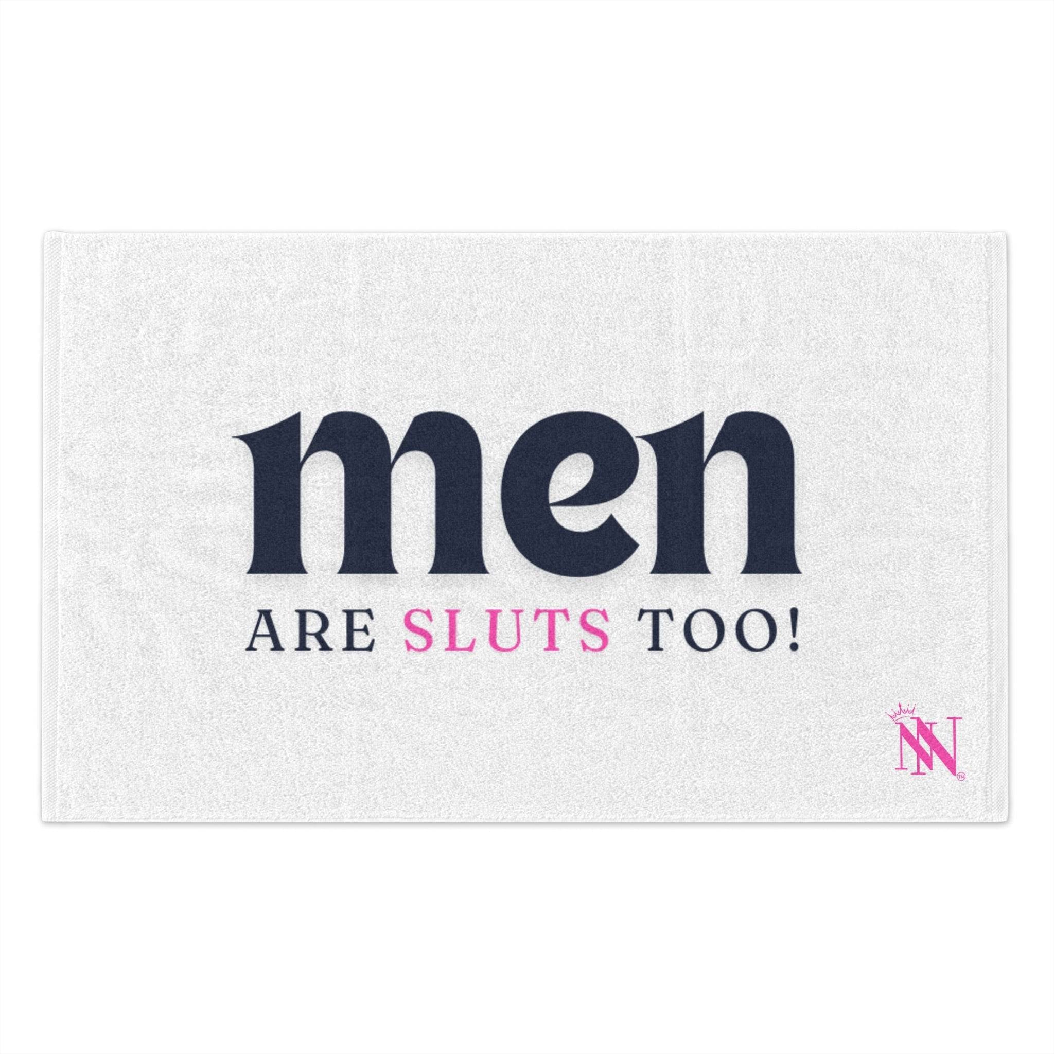 Men Are Sluts Too! | Mix & Match Soft Fun-Flirty Lovers’ Towels
