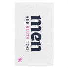 Men Are Sluts Too! | Mix & Match Soft Fun-Flirty Lovers’ Towels