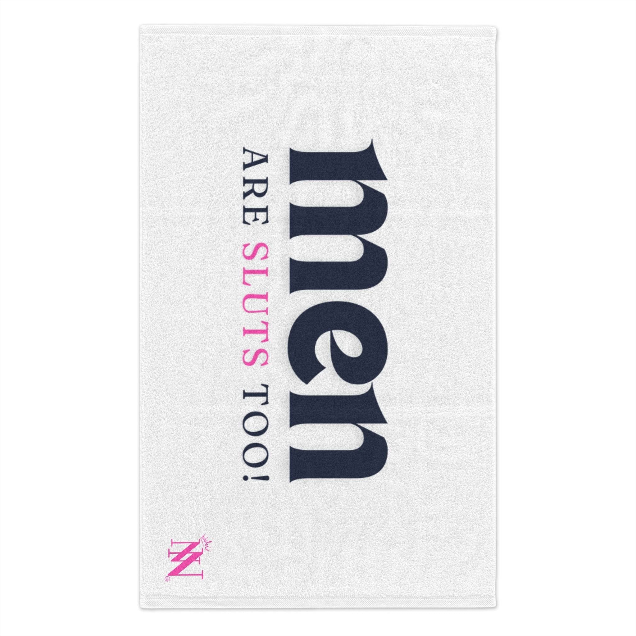 Men Are Sluts Too! | Mix & Match Soft Fun-Flirty Lovers’ Towels