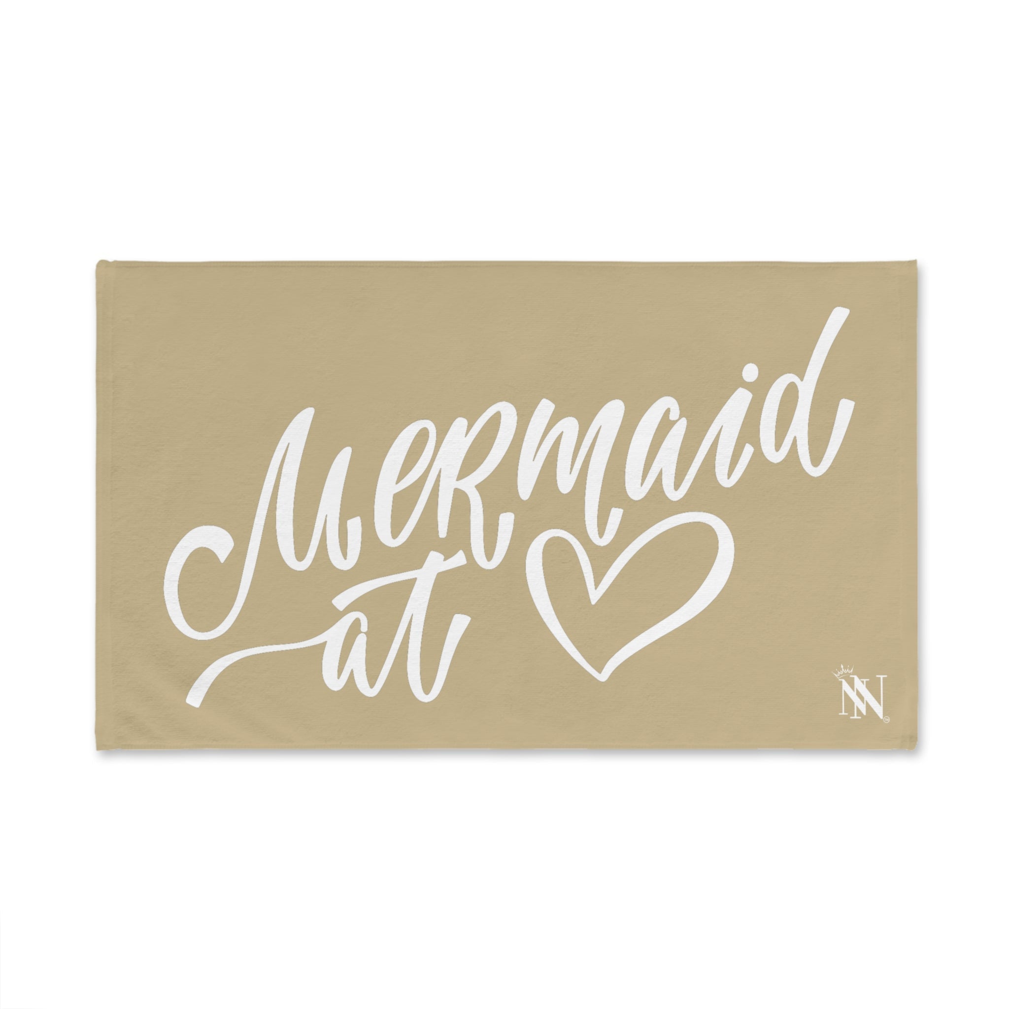 Mermaid At Heart Gold | Mix & Match Original Fun-Flirty Lovers’ Towels