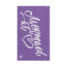 Mermaid At Heart Lavendar | Mix & Match Original Fun-Flirty Lovers’ Towels