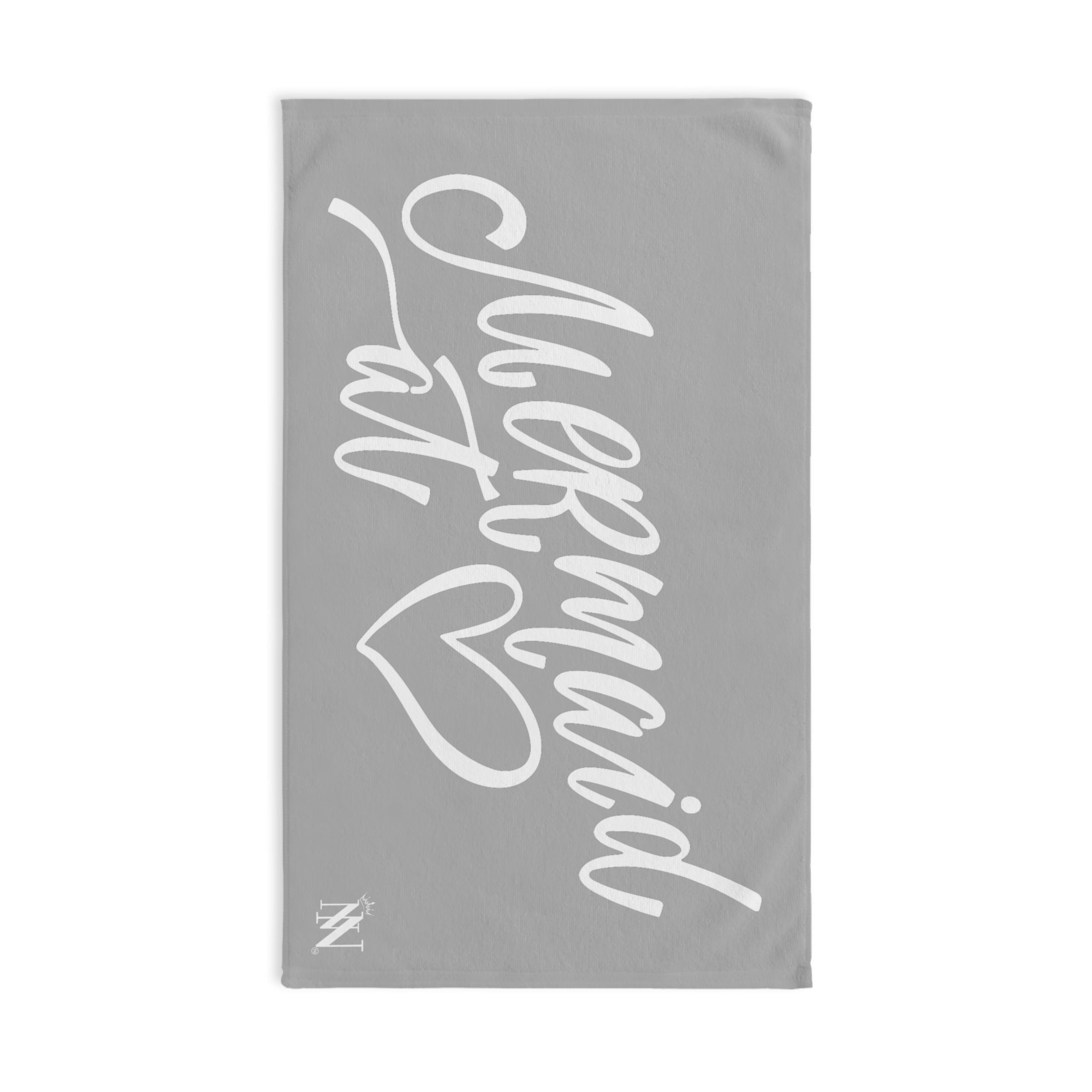 Mermaid At Heart Light Grey | Mix & Match Original Fun-Flirty Lovers’ Towels
