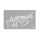 Mermaid At Heart Light Grey | Mix & Match Original Fun-Flirty Lovers’ Towels