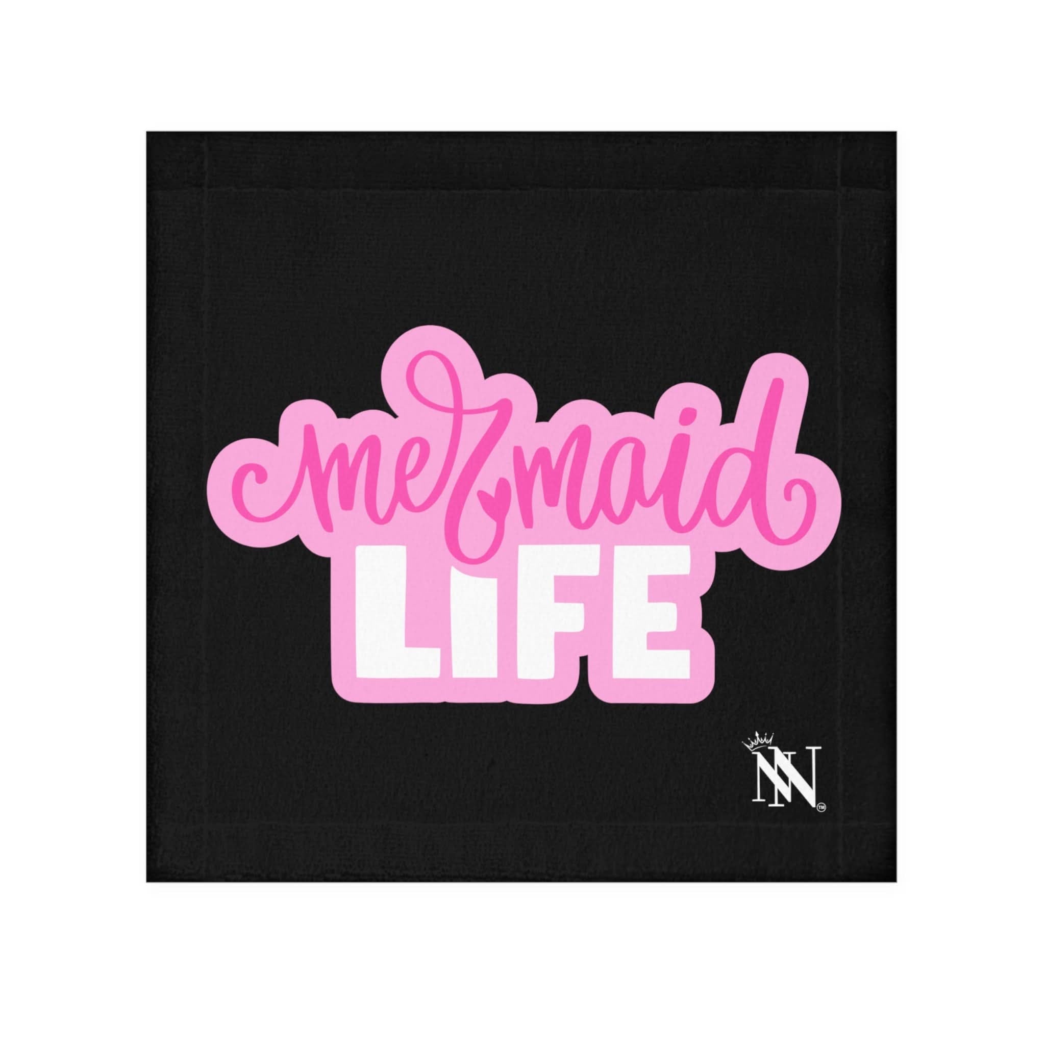 Mermaid Life Black | Mix & Match Lils’ Fun-Flirty Lovers’ Towels