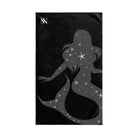 Mermaid Star Black | Mix & Match Original Fun-Flirty Lovers’ Towels