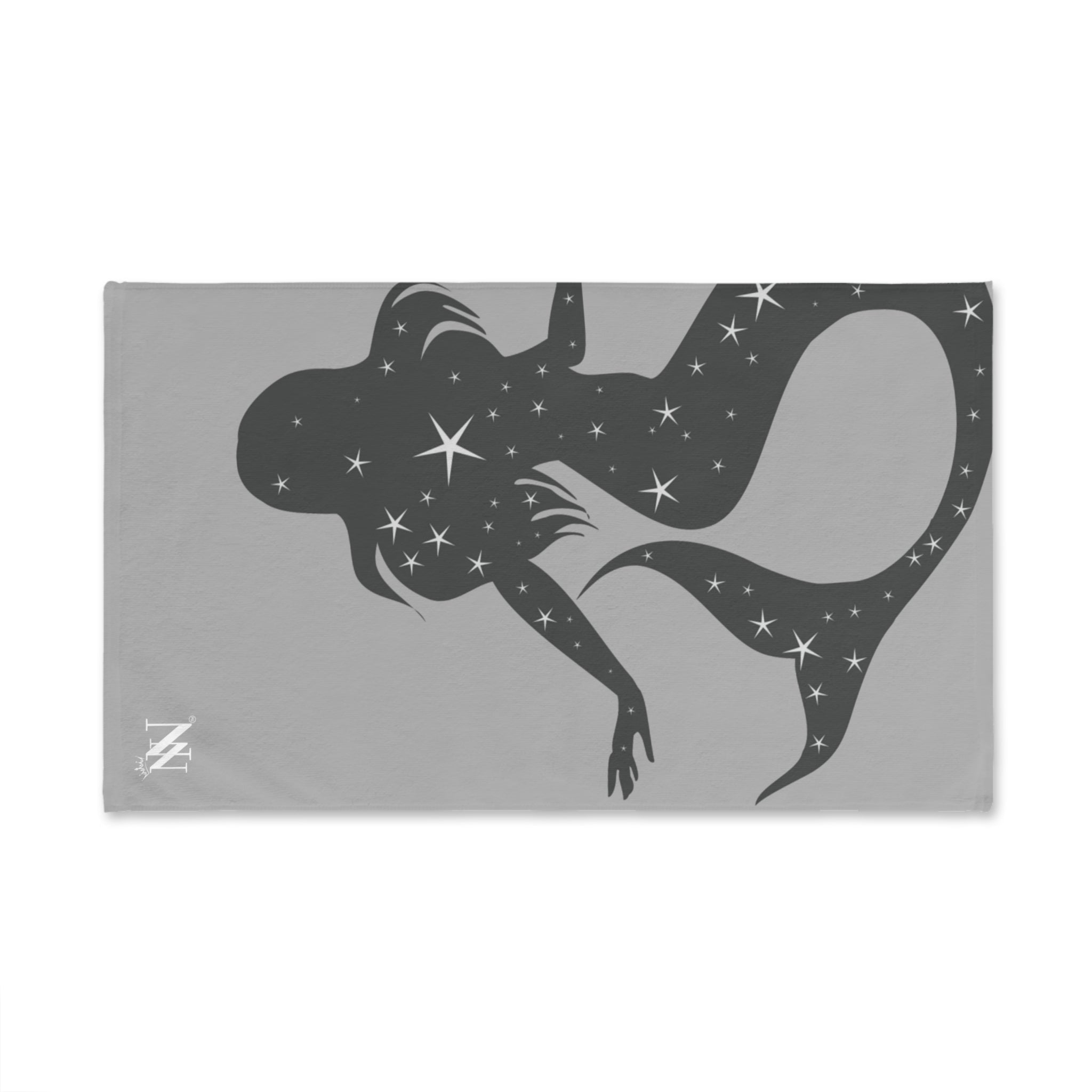 Mermaid Star Light Grey | Mix & Match Original Fun-Flirty Lovers’ Towels