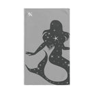 Mermaid Star Light Grey | Mix & Match Original Fun-Flirty Lovers’ Towels
