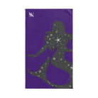 Mermaid Star Purple | Mix & Match Original Fun-Flirty Lovers’ Towels