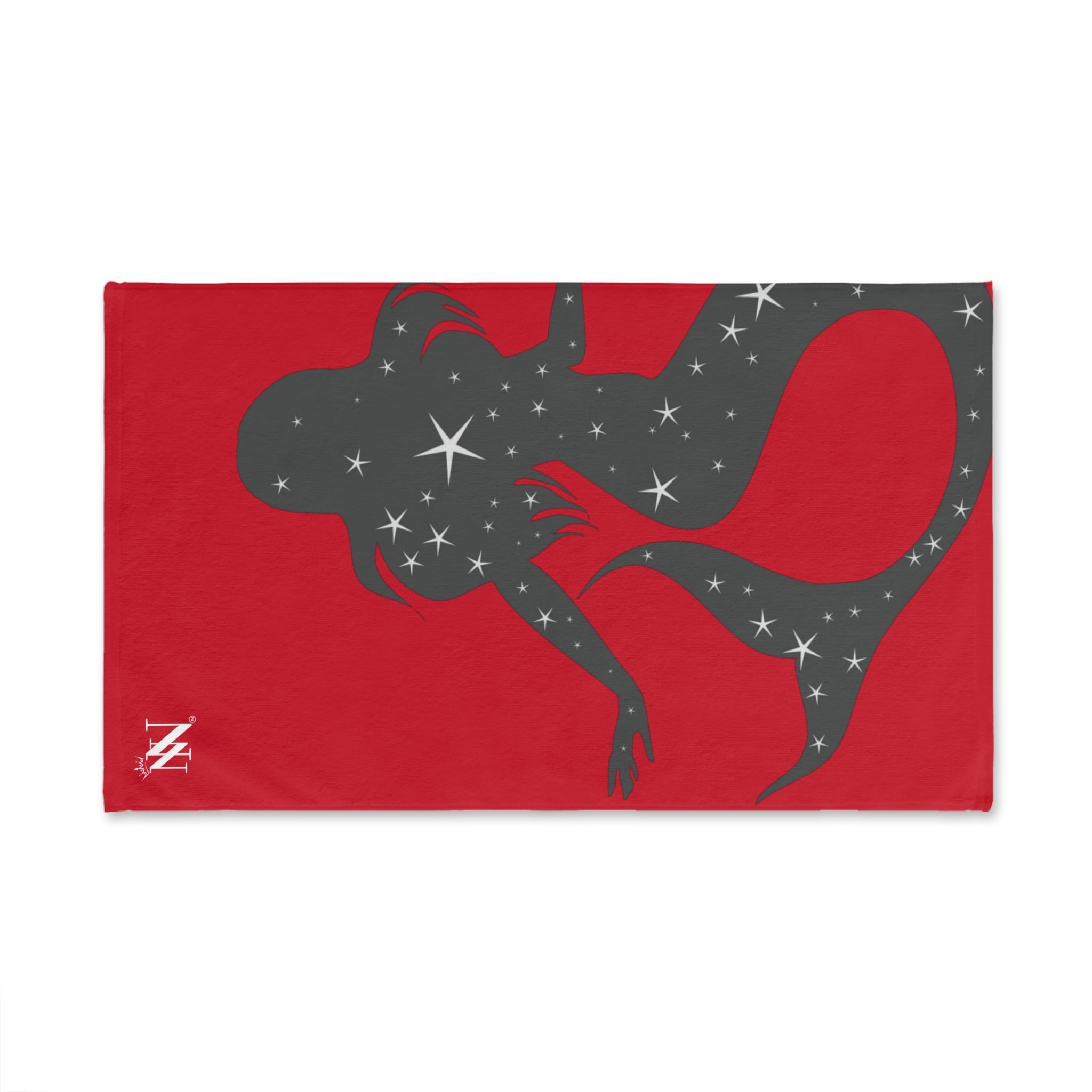 Mermaid Star Red | Mix & Match Original Fun-Flirty Lovers’ Towels