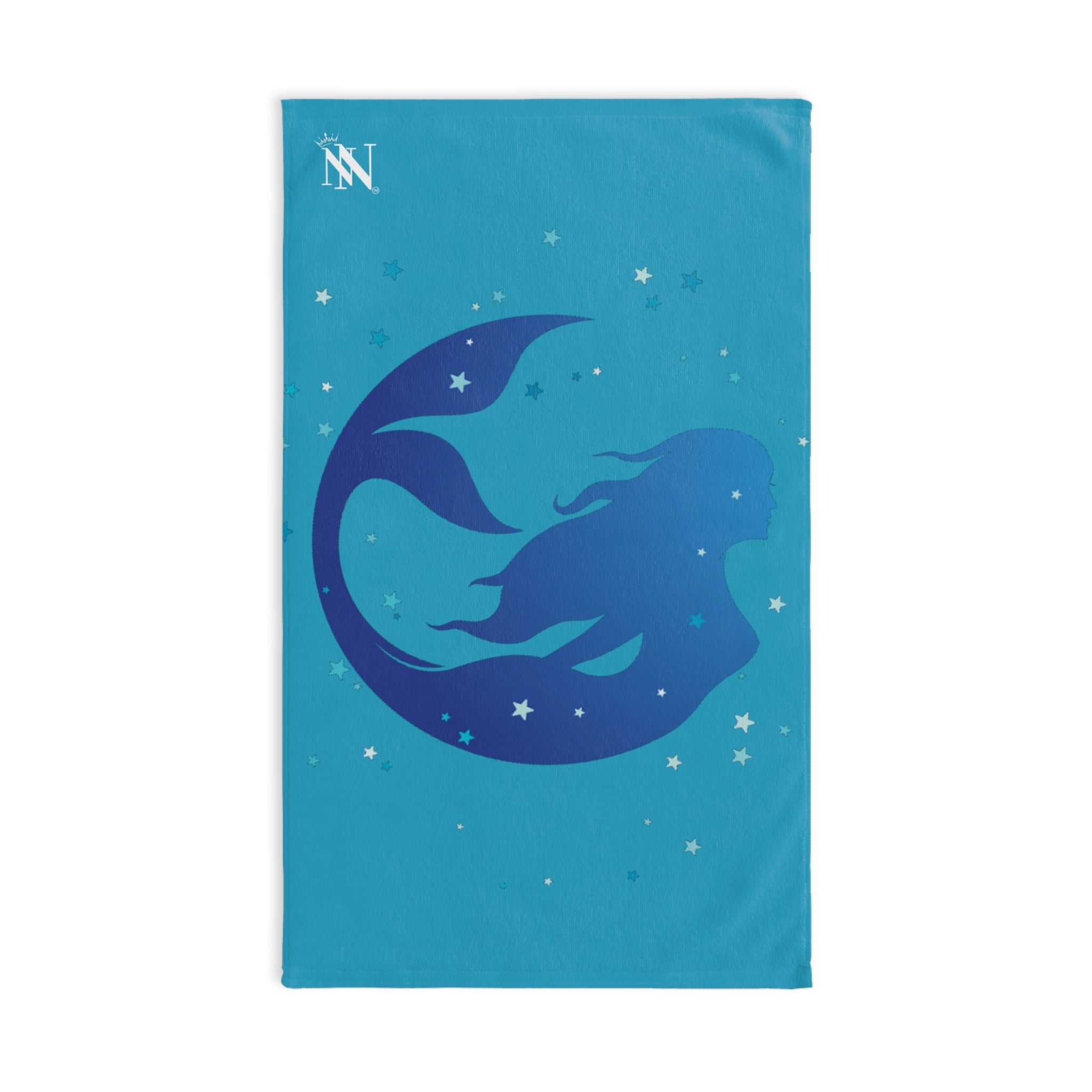 Mermaid & Stars Turquoise | Mix & Match Original Fun-Flirty Lovers’ Towel