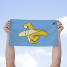 Mighty Banana Light Blue | Mix & Match Soft Fun-Flirty Lovers’ Towels
