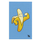 Mighty Banana Light Blue | Mix & Match Soft Fun-Flirty Lovers’ Towels