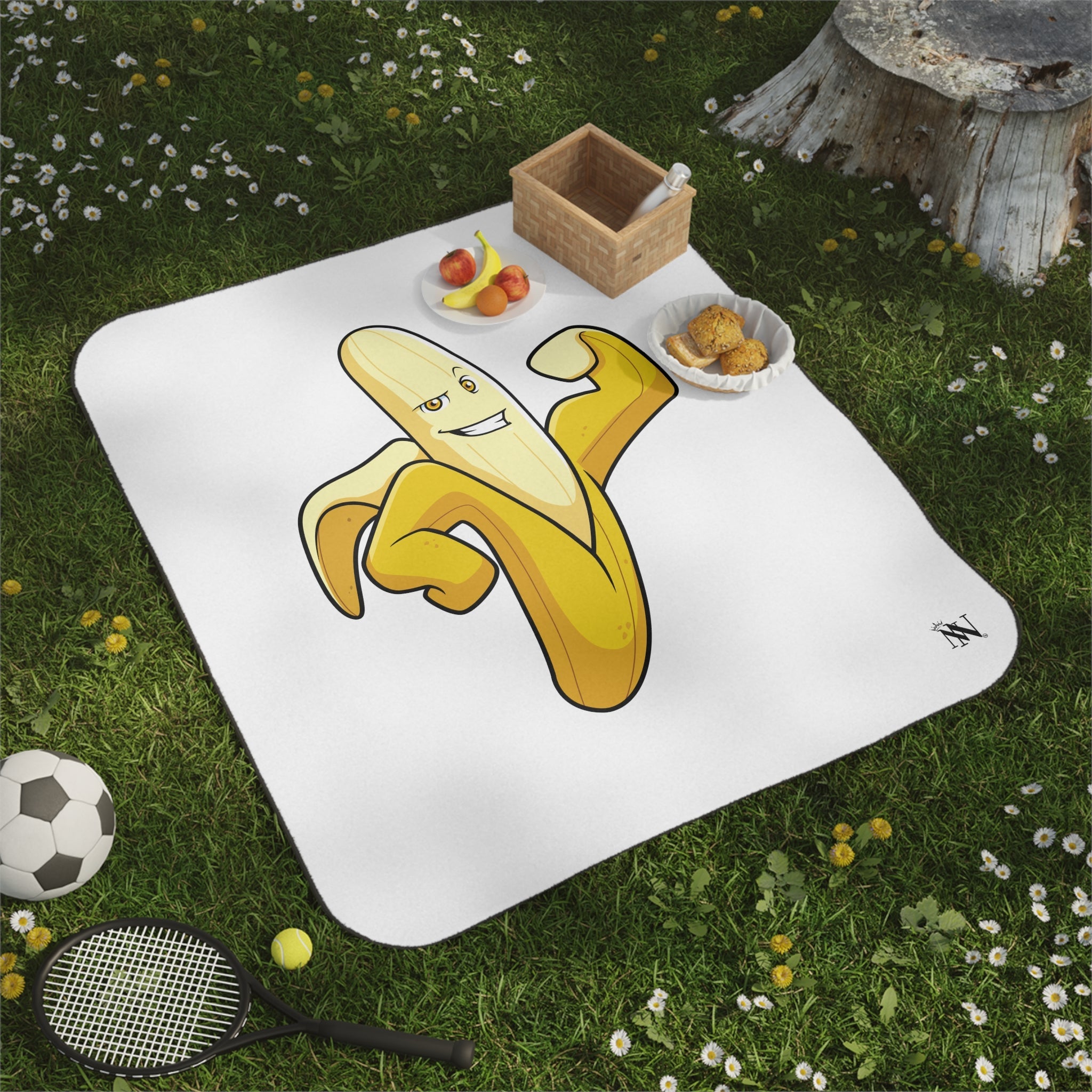 Mighty Banana | Mix Match Fun-Flirty Lovers’ Water-Resistant Blankets