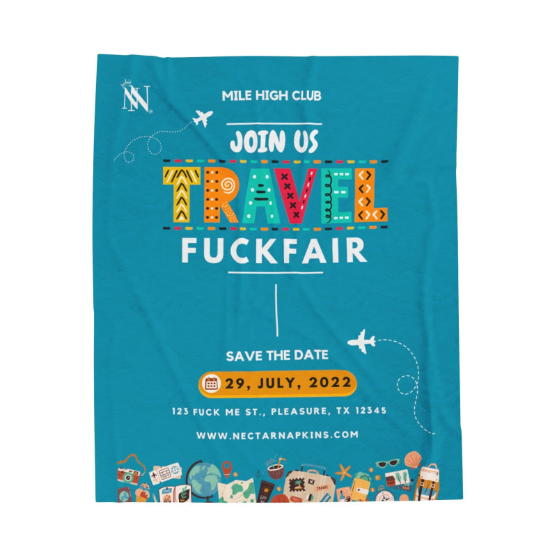 Mile High Club | Mix & Match Fun-Flirty Lovers’ Blankets