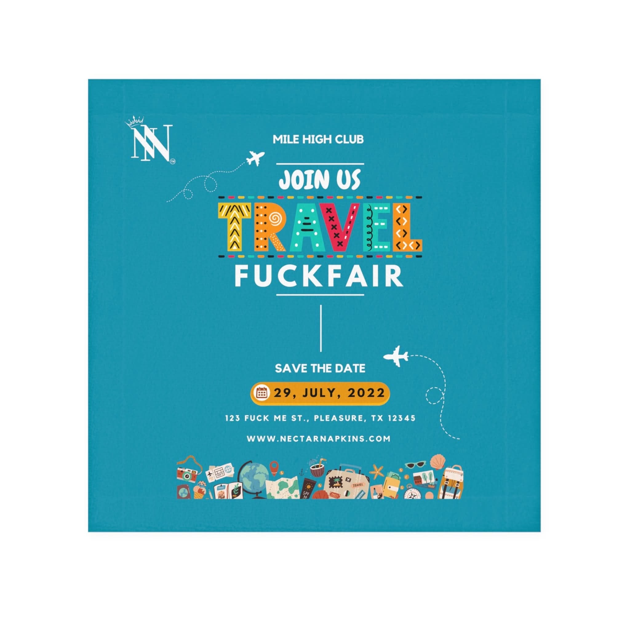 Mile High Club | Mix & Match Lils’ Fun-Flirty Lovers’ Towels