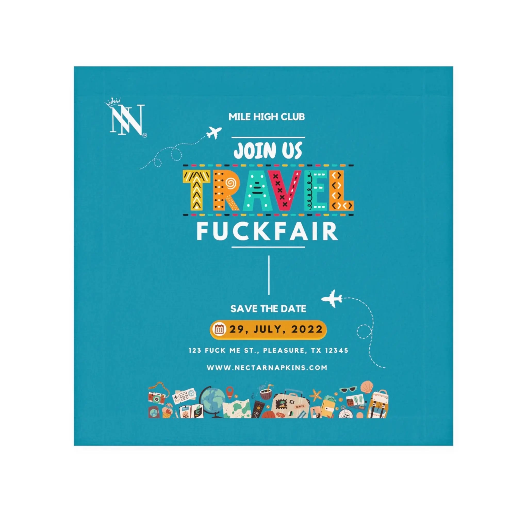 Mile High Club | Mix & Match Lils’ Fun-Flirty Lovers’ Towels